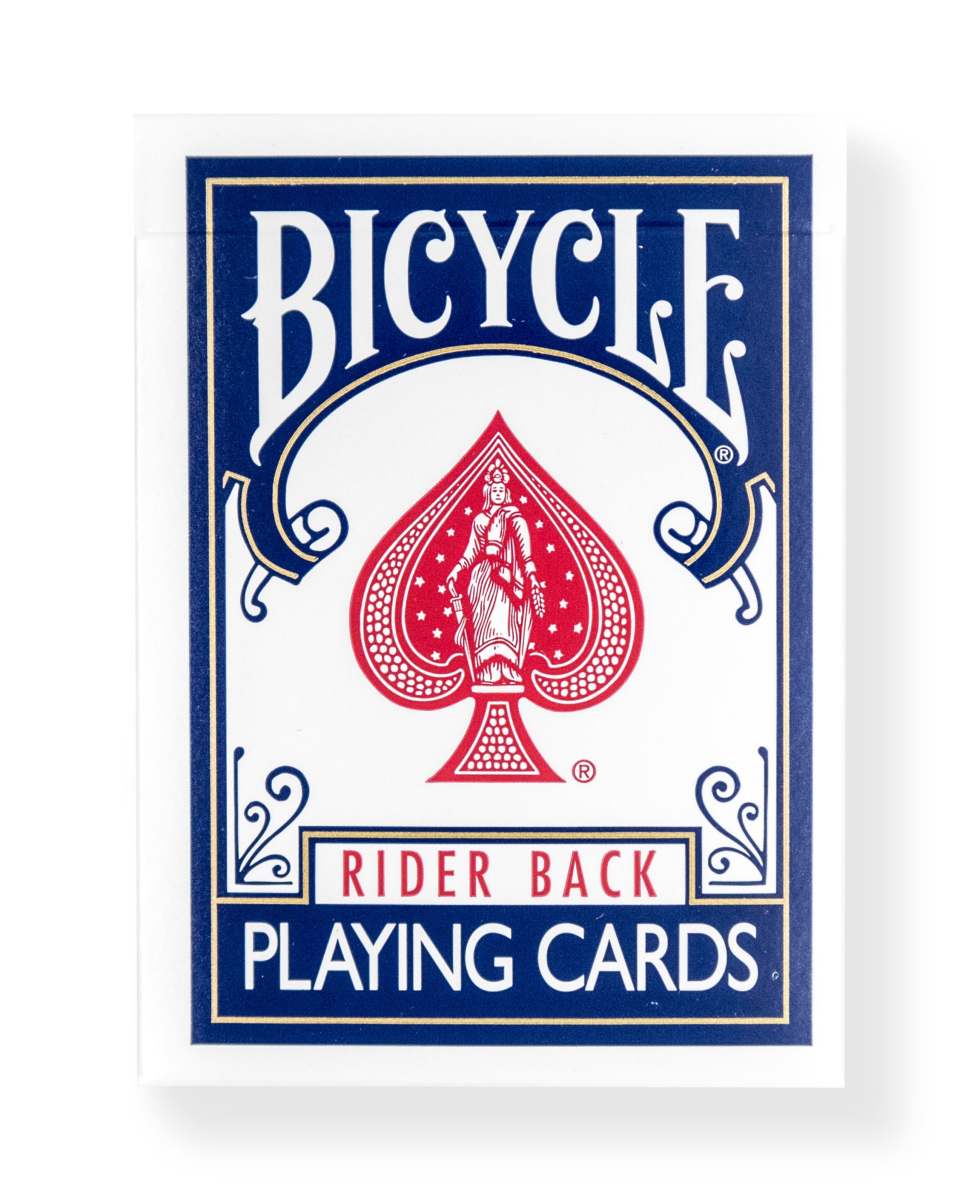 Bicycle Rider Back: Blue – King of Cards