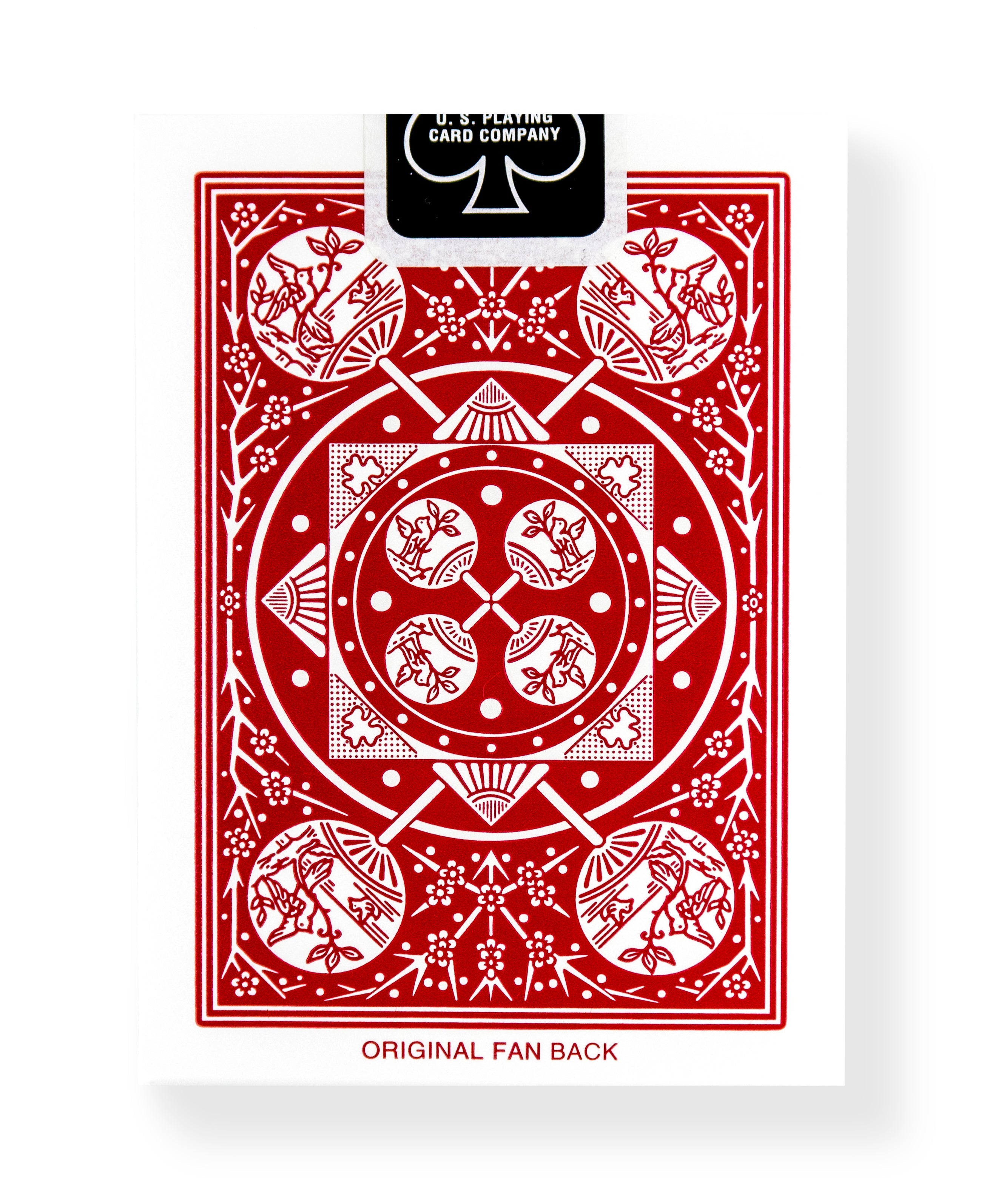 Tally Ho Fan Back Red King of Cards